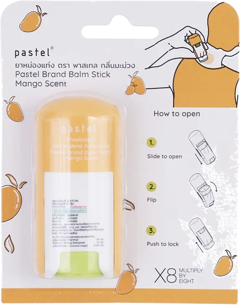 Pastel Balm Stick, mango, 8 g